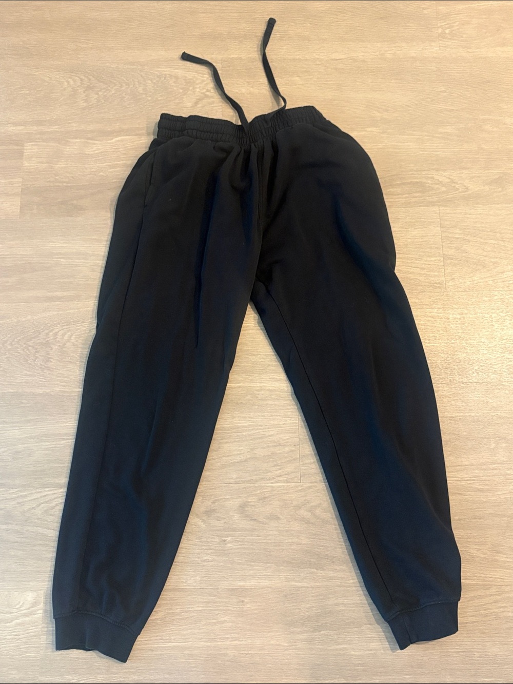 H&M Black Elastic Waist Jogger Pants